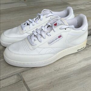 REEBOK Club C 85 Classic Leather Sneakers in men’s 12